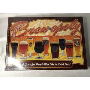 Brew-opoly Late For The Sky A Game For People Who Like To Drink Beer New Sealed